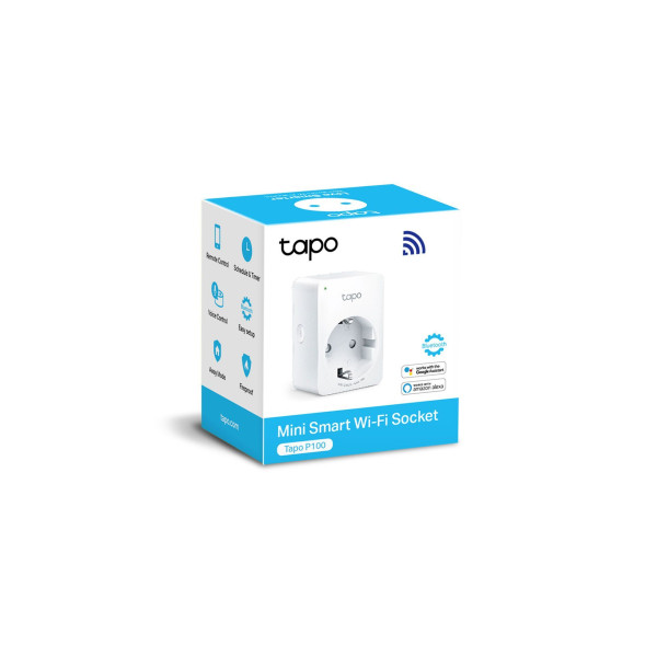 Розумна міні Wi-Fi розетка Tapo P100 (1-pack)