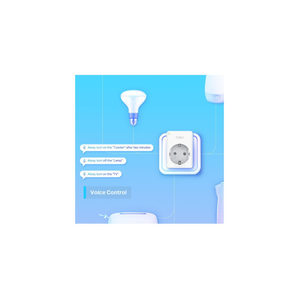 Розумна міні Wi-Fi розетка Tapo P100 (1-pack)