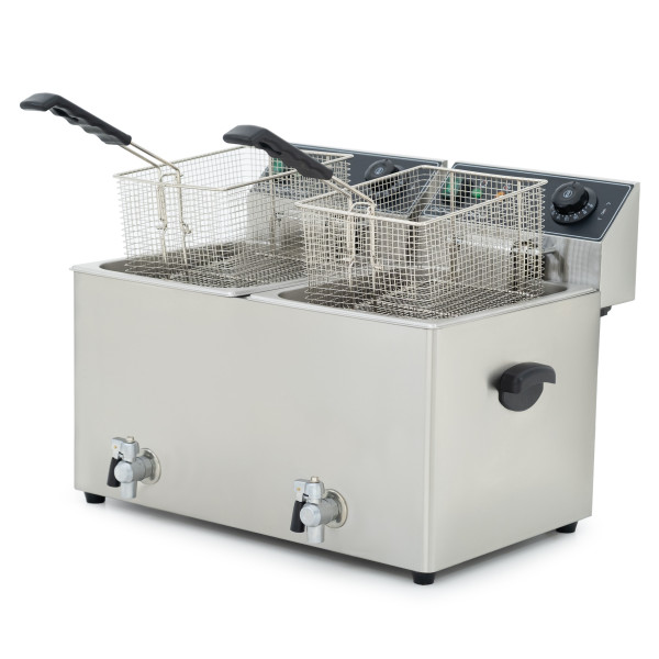 GoodFood Фритюрниця електрична EF88T BLACK із краном