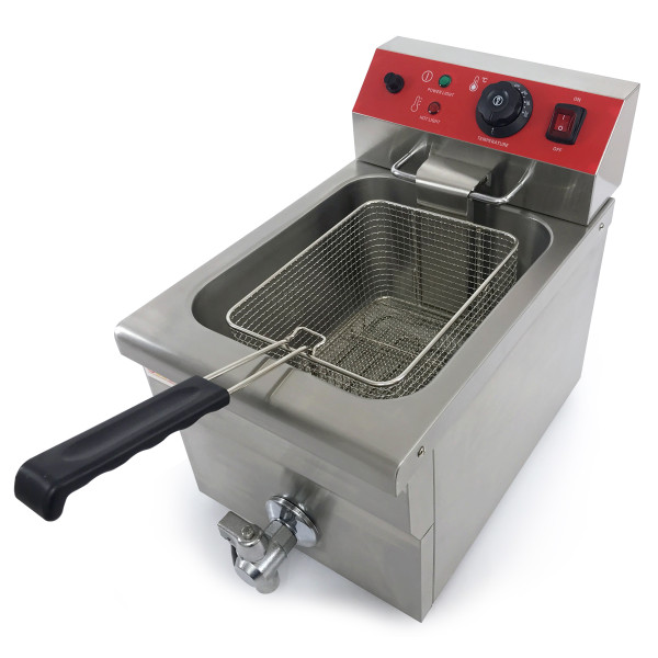 GoodFood Фритюрниця електрична EF12A1 RED з краном