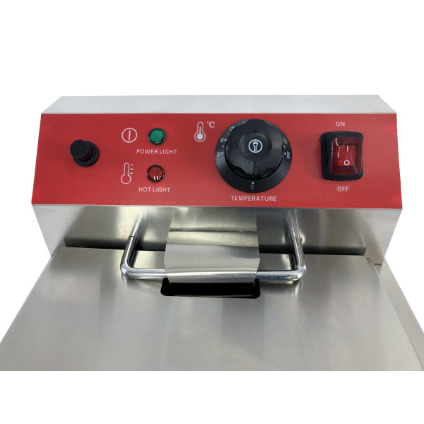 GoodFood Фритюрниця електрична EF12A1 RED з краном